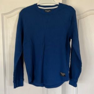 Abercrombie & Fitch waffle long sleeve shirt